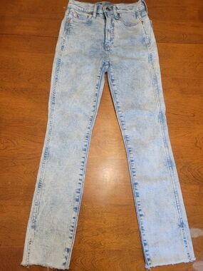 GAP Vintage Slim High Rise Jeans | Light Wash | 24